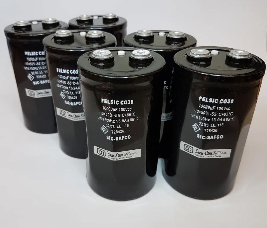 condensateur electrolytique photo